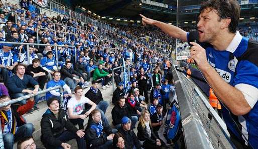 Arminia-Urgestein Markus Schuler nach dem 3:0-Sieg gegen Rot-Weiß Oberhausen