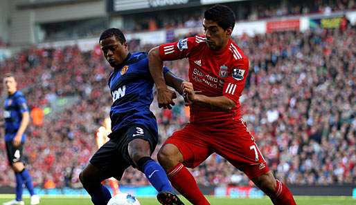 Die Rassismus-Vorwürfe von Patrice Evra (l.) gegen Luis Suarez führten zu einer Anklage der FA