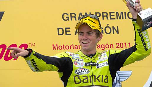 Der letzte 125ccm-Weltmeister Nicolas Terol steigt in die Moto2 auf