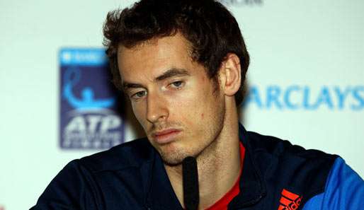 Andy Murray musste aufgrund einer Verletzung im Adduktorenbereich das ATP-Finale  aufgeben