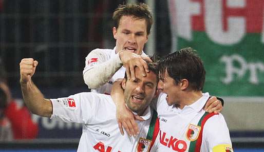 Der erste Heimsieg in der Bundesligageschichte für Augsburg