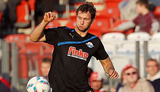 Stürmer Nick Proschwitz erzielte beide Tore für den SC Paderborn