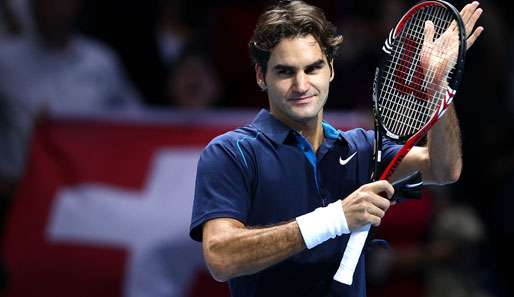 Roger Federer befindet sich zurzeit in Topform 
