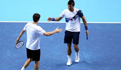 Philipp Petzschner und Jürgen Melzer können noch eine Runde weiterkommen 