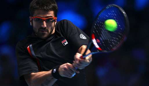 Janko Tipsarevic hat bei den Finals Novak Djokovic besiegt 