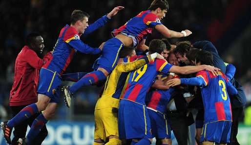 Der FC Basel schaffte durch einen 2:1-Sieg gegen Mancheste United den Achtelfinaleinzug