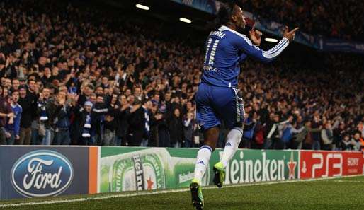 Trifft Chelsea-Stürmer Didier Drogba auch gegen Wigan Athletic?