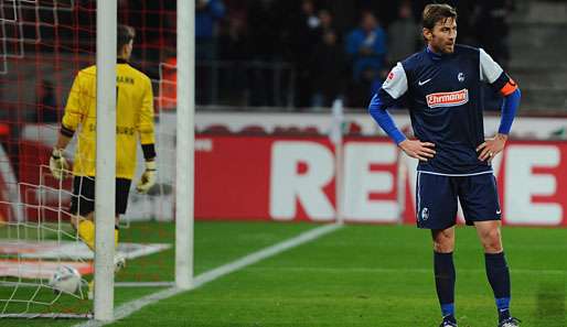 Heiko Butscher (r.) fiel beim SC Freiburg in Ungnade