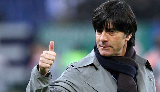 Bundestrainer Joachim Löw will nun endlich mit der Nationalelf einen Titel gewinnen