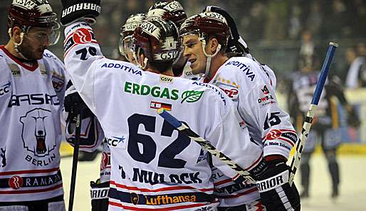 Die Eisbären Berlin konnten den Rückstand auf den Spitzenreiter aus Mannheim verkürzen