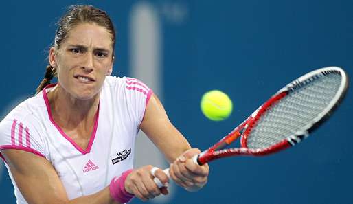 Andrea Petkovic scheiterte im Viertelfinale des WTA-Turniers von Brisbane