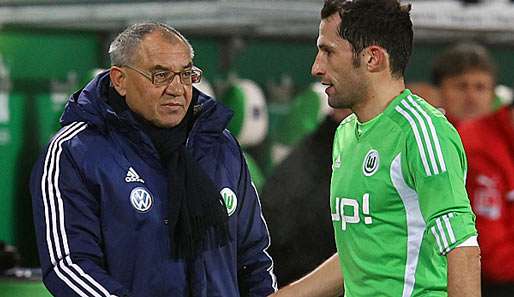 Einer von vielen, deren Chancen unter Felix Magath gesunken sind: Hasan Salihamidzic (r.) 