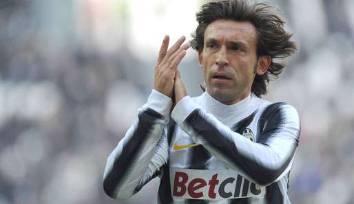 Andrea Pirlo trifft mit Juventus Turin auf Bergamo