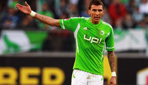 Mario Mandzukic kann sich einen Abgang beim VfL Wolfsburg durchaus vorstellen