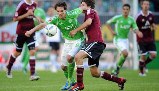 Srdan Lakic kommt beim VfL Wolfsburg nicht über eine Reservistenrolle hinaus