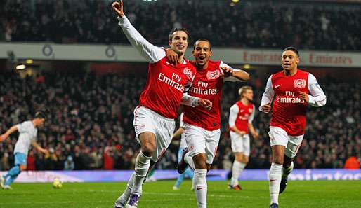 Der FC Arsenal steht in der 5. Runde des FA Cups