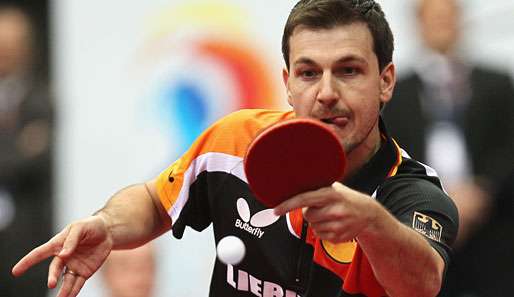 Timo Boll führt das deutsche Team bei der WM im eigenen Land an