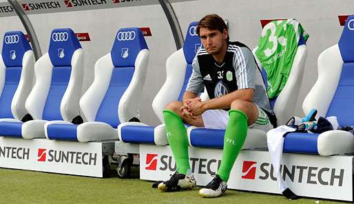 Zuerst saß Patrick Helmes in Wolfsburg auf der Bank, dann wurde er zu den Amateuren geschickt