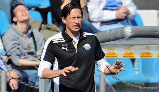 Roger Schmidt führte den SC Paderborn in die Nähe der Aufstiegsränge