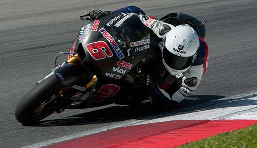Stefan Bradl hat sich bei den Testfahrten in Sepang deutlich verbessert