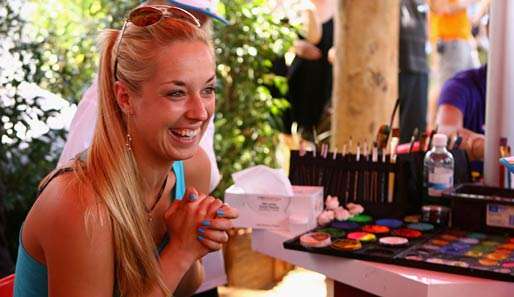 Sabine Lisicki schwimmt derzeit auf einer Welle des Erfolgs