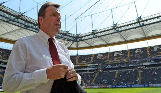 Heribert Bruchhagen ist seit 2003 Vorstandsvorsitzender bei Eintracht Frankfurt