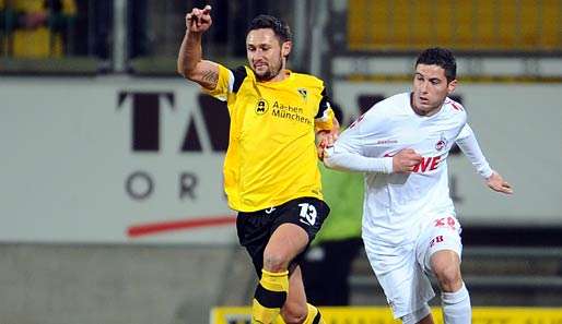 Albert Streit (l.) wechselte in der Winterpause zu Alemannia Aachen