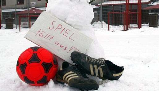 Das Schnee-Chaos in Italien sorgt für einen weiteren Spielausfall