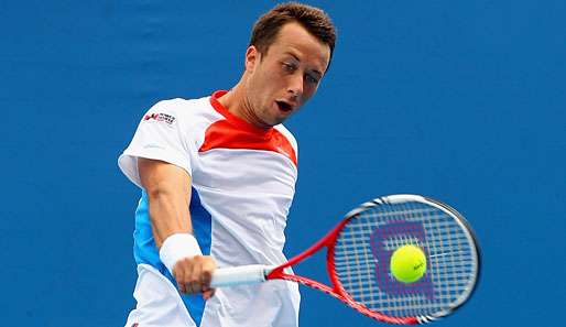 Philipp Kohlschreiber zeigt sich vor dem Davis-Cup in guter Form