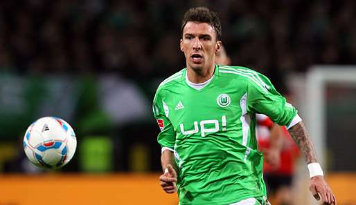 Letzte Woche noch auf der Bank, gegen Freiburg wieder in der Startelf: Mario Mandzukic
