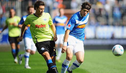 Sören Gonther (l.) bestritt für den SC Paderborn bislang 113 Ligaspiele