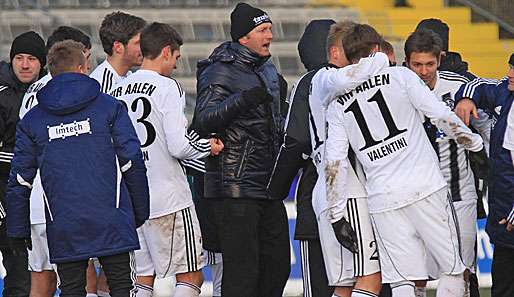 Aalen gewann gegen Erfurt, blieb aber aufgrund der schlechteren Tordifferenz hinter Sandhausen