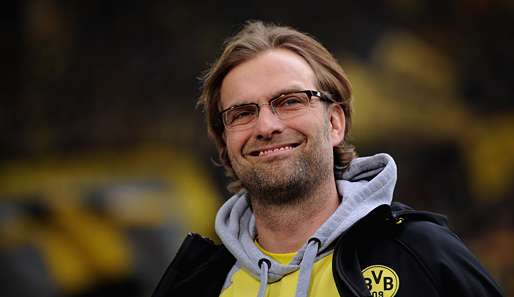 So sieht ein Optimist aus! Jürgen Klopp: "Wir verspüren eine große Vorfreude."