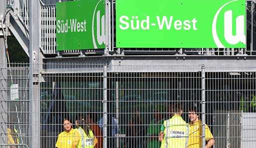 Fans des VfL Wolfsburg sind negativ aufgefallen