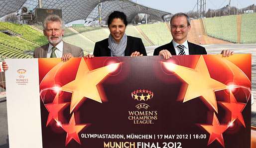 Münchens Olympiastadion wird der Austragungsort des Champions-League-Finals der Frauen sein