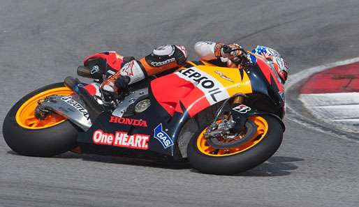 Casey Stoner legte am ersten Testtag in Jerez die schnellste Zeit hin