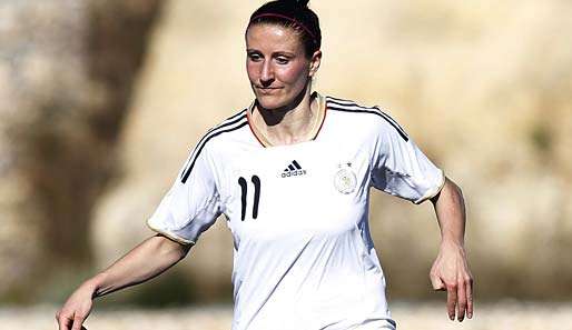 Nationalspielerin Anja Mittag schoss ihr Team Malmö LdB zum Titel