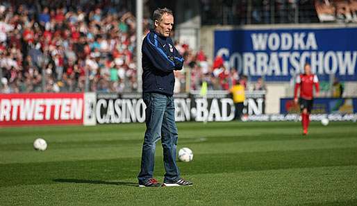 Der Garant für den Aufschwung im Breisgau: Christian Streich, Trainer des SC Freiburg