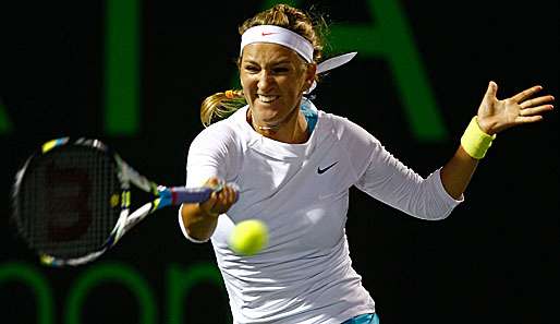 Viktoria Asarenka verlor erstmals nach 26 Siegen nacheinander