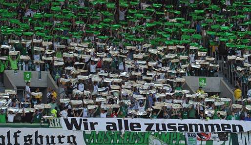 Fans des VfL Wolfsburg können sich auf Designer-Fanartikel gefasst machen 