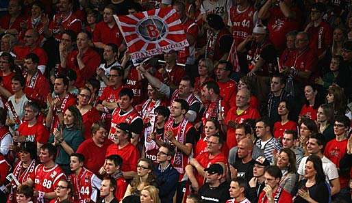 Sieg mit 28 Punkten Vorsprung: Die Bamberger Fans hatten nichts zu Meckern