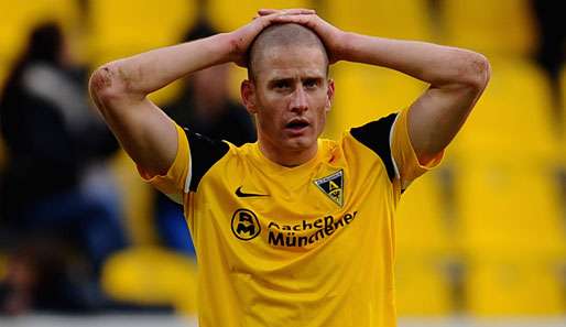 Bas Sibum und Alemannia Aachen sind auf dem letzten Tabellenplatz der 2. Liga angekommen