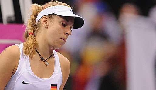 Sabine Lisicki wird gegen Australien nicht für Deutschland spielen können