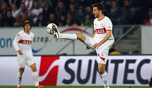 Vedad Ibisevic (r.) wechselte in der Winterpause zum VfB Stuttgart