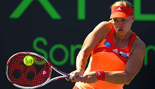 Angelique Kerber gelang ein Drei-Satz-Sieg gegen Mona Barthel in Kopenhagen