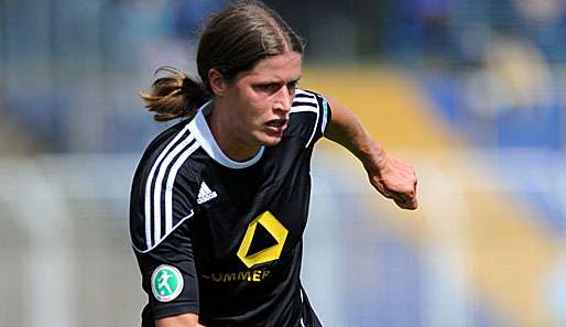 Kerstin Garefrekes erzielte in der Nachspielzeit das Siegtor für Frankfurt gegen Arsenal