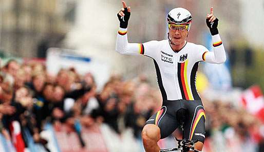 Ist wieder zurück auf dem Rad: Weltmeister Tony Martin