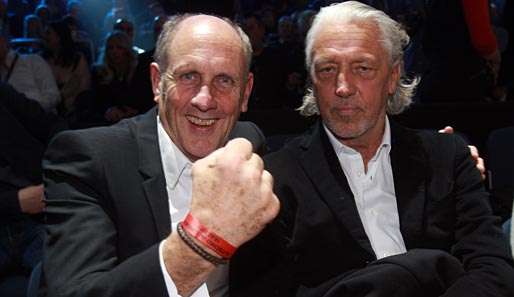 Rennfahrerlegende Hans-Joachim Stuck (l.) ist neuer Präsident des DMSB