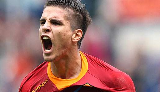 Muss im Saisonendspurt erstmal zusehen: Roma-Profi Erik Lamela