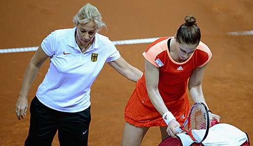 Trotz großer Pläne gab es für das Team von Barbara Rittner (l.) eine bittere Pleite